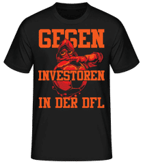 Gegen Investoren DFL Protest · Männer Basic T-Shirt