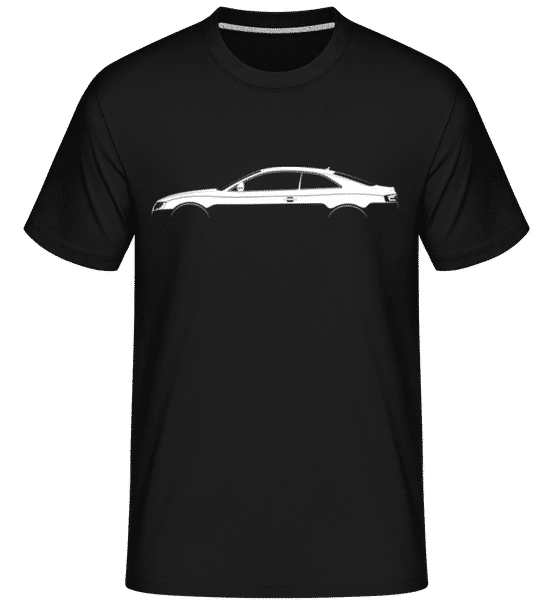 Aperçu: 'Audi A5 8F' Silhouette -  T-Shirt Shirtinator homme - Noir - Devant