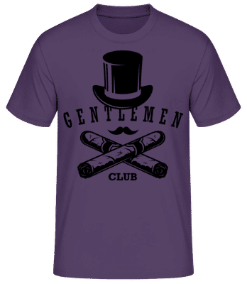Gentlemen Club Zigarren - Pánské tričko B&C - Nachová - Napřed