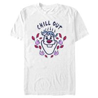Disney - Frozen - Olaf Chill - Men's T-Shirt - White - Front