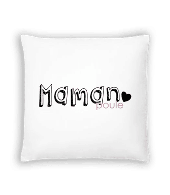 Maman Poule - Coussin - Blanc - Devant