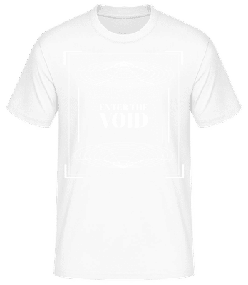 Void - Männer Basic T-Shirt - Weiß - Vorne