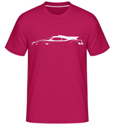 'Mercedes-AMG One' Silhouette - Shirtinator Men's T-Shirt - Magenta - Front