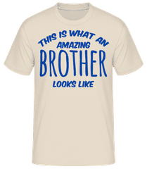 Amazing Brother Looks Like · Männer Basic T-Shirt