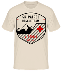 Ski Patrol Sign · Pánske basic tričko