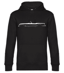 'Chevrolet Corvette C1 1953' Silhouette · Männer Standard Hoodie