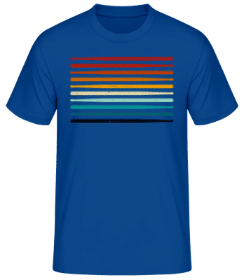 Drumsticks - Männer Basic T-Shirt - Royalblau - Vorne