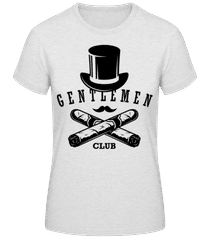 Gentlemen Club Zigarren · Frauen T-Shirt B&C