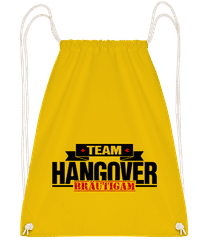 Team Hangover Bräutigam Black · Turnbeutel
