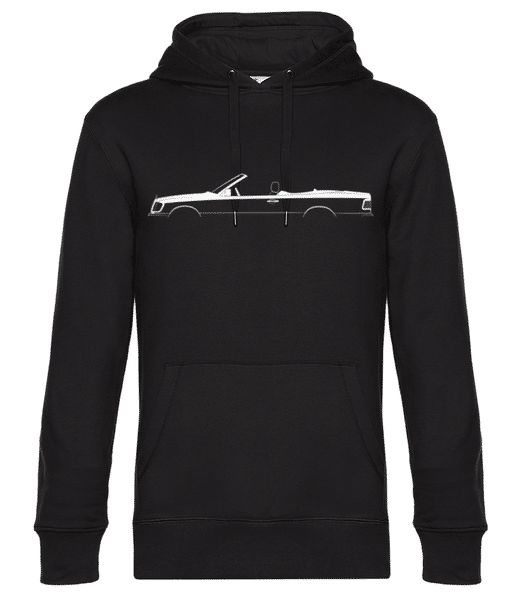 Preview: 'Mercedes-Benz 320CE A124' Silhouette - Men’s Standard Hoodie - Black - Front
