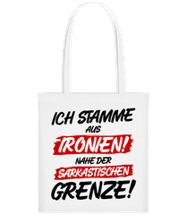 Ich Stamme Aus Ironien · Stofftasche