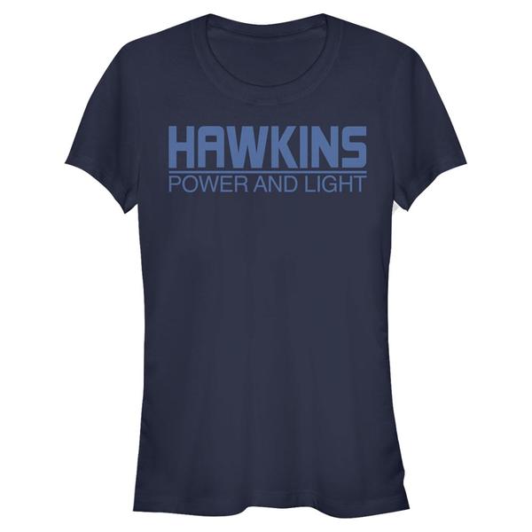 Netflix - Stranger Things - Hawkins Power & Light Hawkins Power and Light - Femme T-shirt