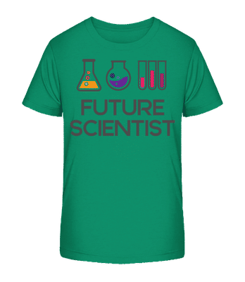 Future Scientist - T-shirt bio Enfant Stanley Stella 2.0 - Vert - Devant