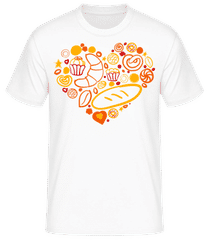 Breakfast Heart · Men's B&C T-Shirt