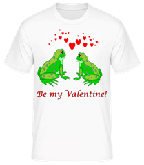 Frogs Be My Valentine · Men's B&C T-Shirt