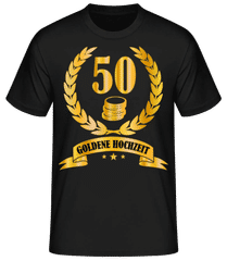 50 Jahre Goldene Hochzeit · Männer Basic T-Shirt