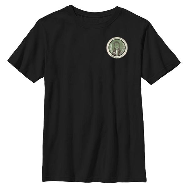 Preview: Marvel - Loki - Loki Badge - Kids T-Shirt - Black - Front