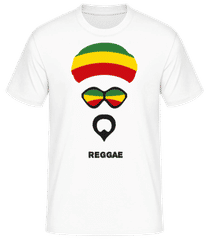 Reggae Face · Männer Basic T-Shirt