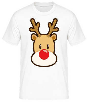 Logo du renne 1 - T-shirt standard Homme - Blanc - Devant