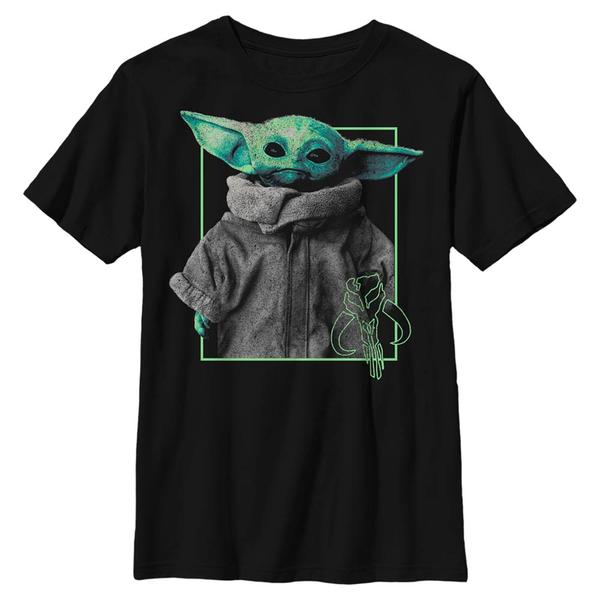 Aperçu: Star Wars - The Mandalorian - The Child Child Prodigy - Enfant T-shirt - Noir - Devant