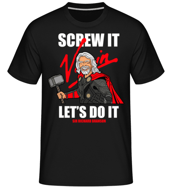 Preview: Richard Bronson Thor -  Shirtinator Men's T-Shirt - Black - Front