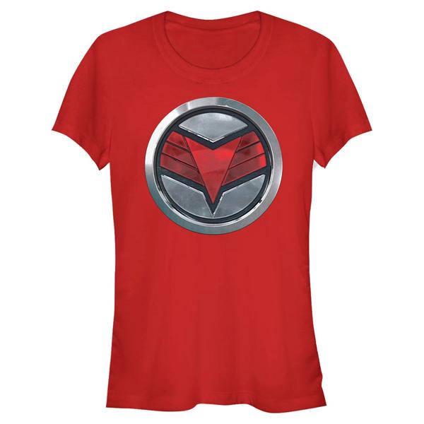 Aperçu: Marvel - Falcon et le soldat de l'hiver - Falcon Logo - Femme T-shirt - Rouge - Devant
