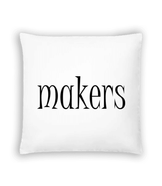 Aperçu: Trouble Makers Partner - Coussin - Blanc - Devant