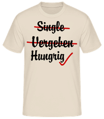 Single Vergeben Hungrig · Männer Basic T-Shirt