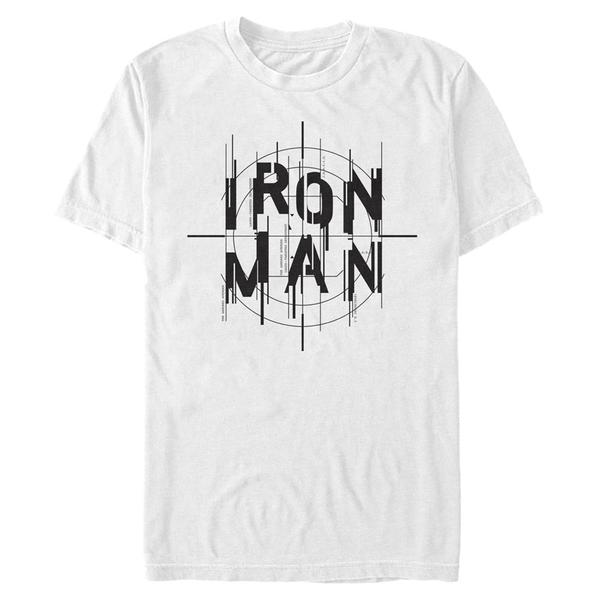 Aperçu: Marvel - Iron Man Scope - Homme T-shirt - Blanc - Devant