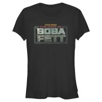 Star Wars - El libro de Boba Fett - Skupina Boba Fett Main Logo - Mujeres Camiseta - Negro - delante