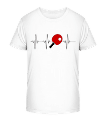 Table Tennis Heartbeat · Kid's Organic T-Shirt Stanley Stella 2.0