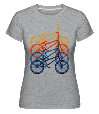 BMX -  T-shirt Shirtinator femme - Gris chiné - Devant