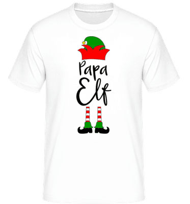 Papa Elf -  Shirtinator Men's T-Shirt - White - Front