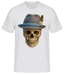 Totenkopf Mit Filzhut · Männer Basic T-Shirt
