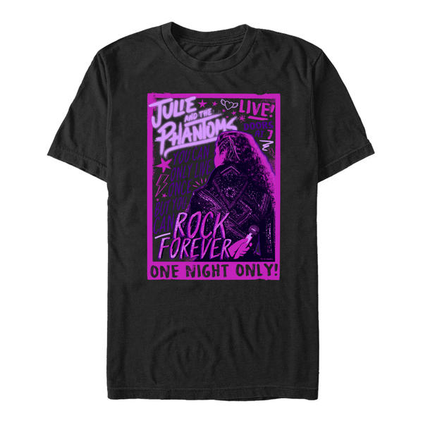 Aperçu: Netflix - Julie And The Phantoms - Julie Live Concert - Homme T-shirt - Noir - Devant