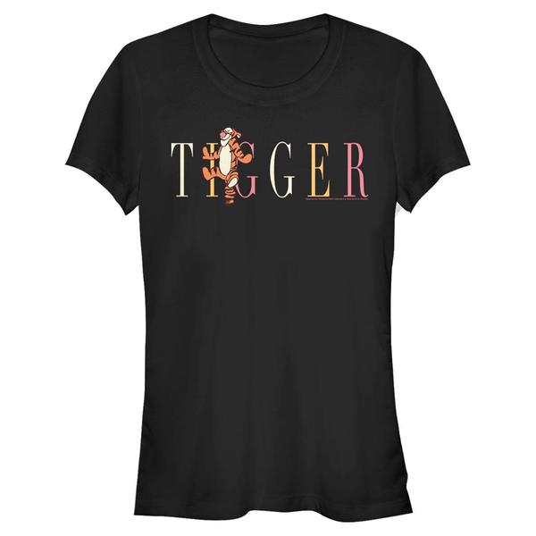 Aperçu: Disney - Winnie l'ourson - Tigr Fashion - Femme T-shirt - Noir - Devant