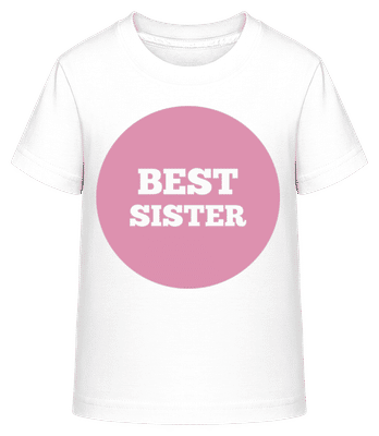 Best Sister - Kid's Shirtinator T-Shirt - White - Front