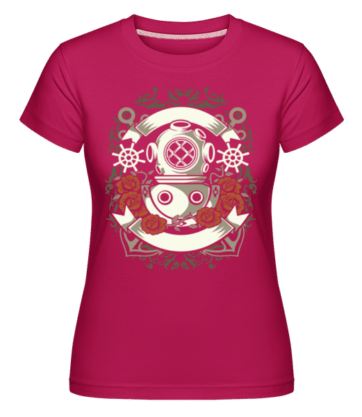 Preview: Diver -  Shirtinator Women's T-Shirt - Magenta - Front