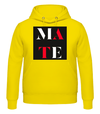 Soul Mate 2 - Sudadera con capucha para hombre - Amarillo - delante