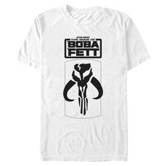 Star Wars - Book of Boba Fett - Logo Mandalorian Skull - Männer T-Shirt