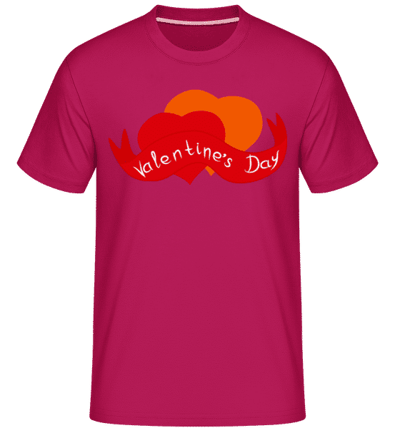Preview: Valentine's Day Logo -  Shirtinator Men's T-Shirt - Magenta - Front