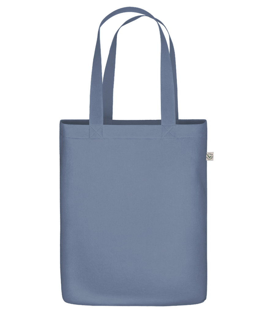 Vorschau: Bio Tasche - Denim - Hinten