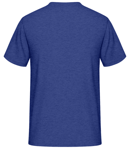 Aperçu: Marvel - Avengers - Captain America Sentinel Shield - Homme T-shirt - Bleu royal chiné - Derrière