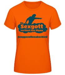 Junggesellenabschied Sexgott · Frauen T-Shirt B&C