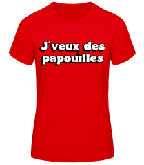 Je Veux Des Papouilles Saint Valentin · T-shirt standard Femme
