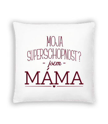 velmoc Mama - Polštář - Bílá - Napřed