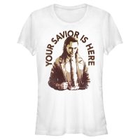 Marvel - Loki - Loki Your Savior Is Here - Women's T-Shirt - White - Front