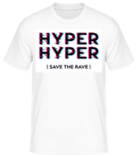 Hyper Hyper - Men's Basic T-Shirt - White - Front