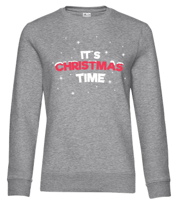 It's Christmas Time - Women's standard sweatshirt - Heather grey - Front