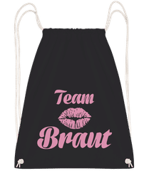 Team Braut Kussmund · Turnbeutel